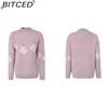 BITCED Fall/Winter Christmas Sweater Casual Women's Half-High Neck Snowflake Knit Top