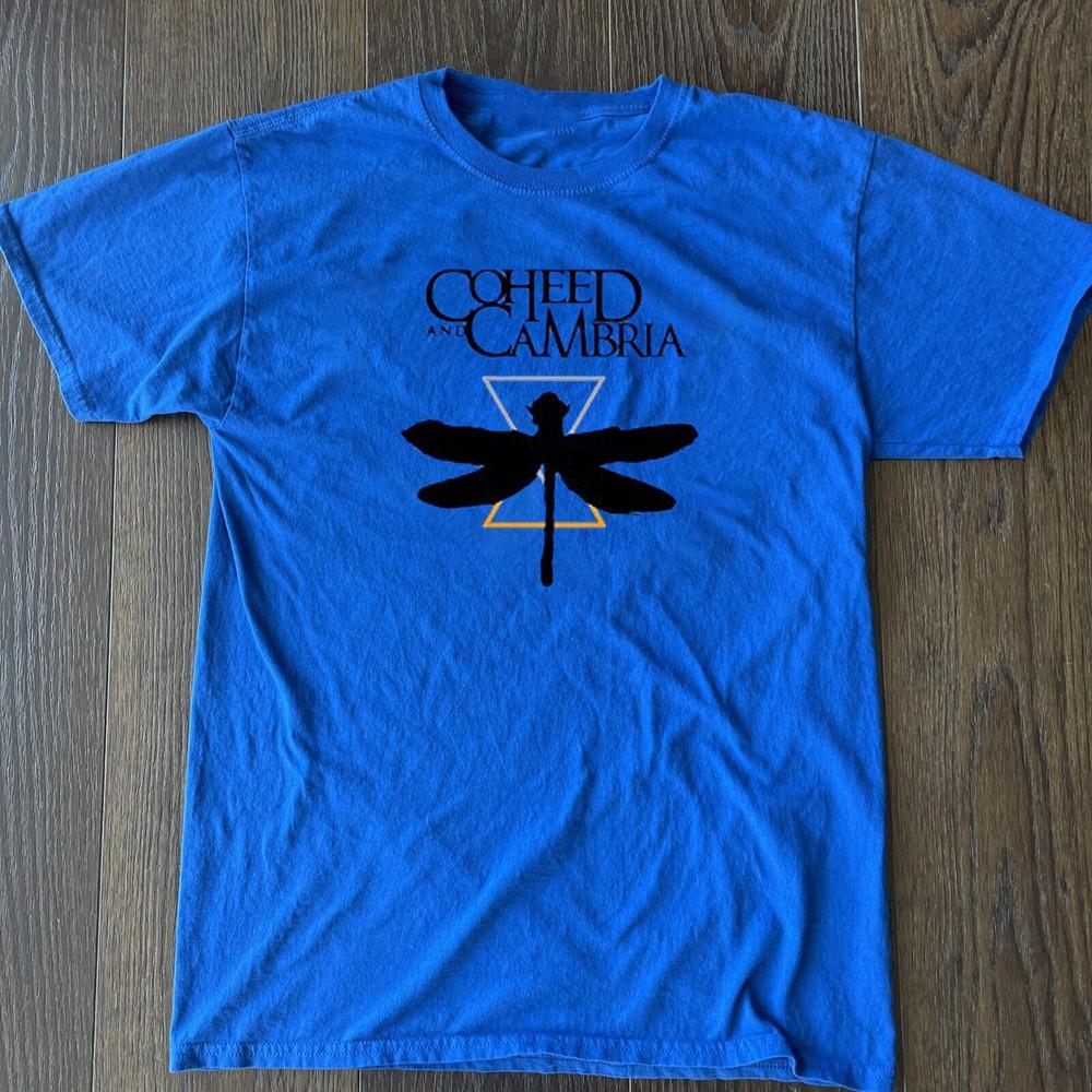 Coheed And Cambria Band Collection Gift For Fan All Size Blue T-shirt TMB3329 Unisex T-Shirt