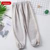Children's Velvet Lined Casual Pants - Solid Color, Thickened Sports Trousers for Boys and Girls, Fall/Winter Wear