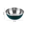 Round Small Sauce Dish Stainless Steel Seasoning Plates Dipping Bowl Appetizer Serving Tray Vinegar Soy Saucer Kitchen Tableware