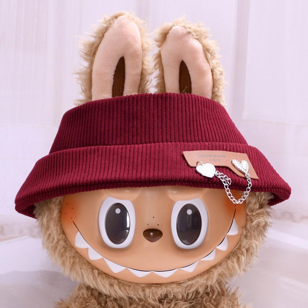 Кукольная шляпа для кукольного домика миниатюрная 37 см Labubu Color Match Hat Kawaii милые аксессуары для кукол детские игрушки для девочек