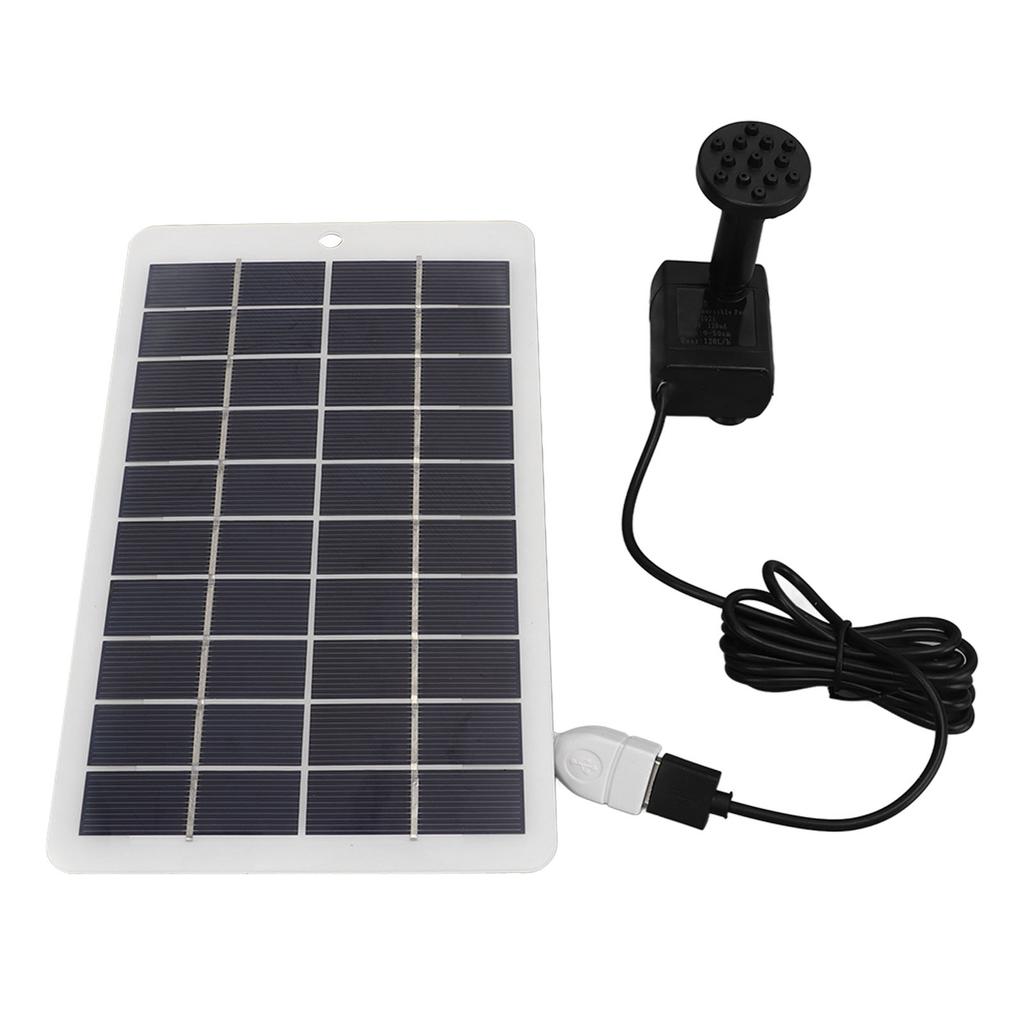 Профессиональный высокоэффективный солнечный насос для фонтана, работающий на солнечной энергии, для улицы, сада, патио