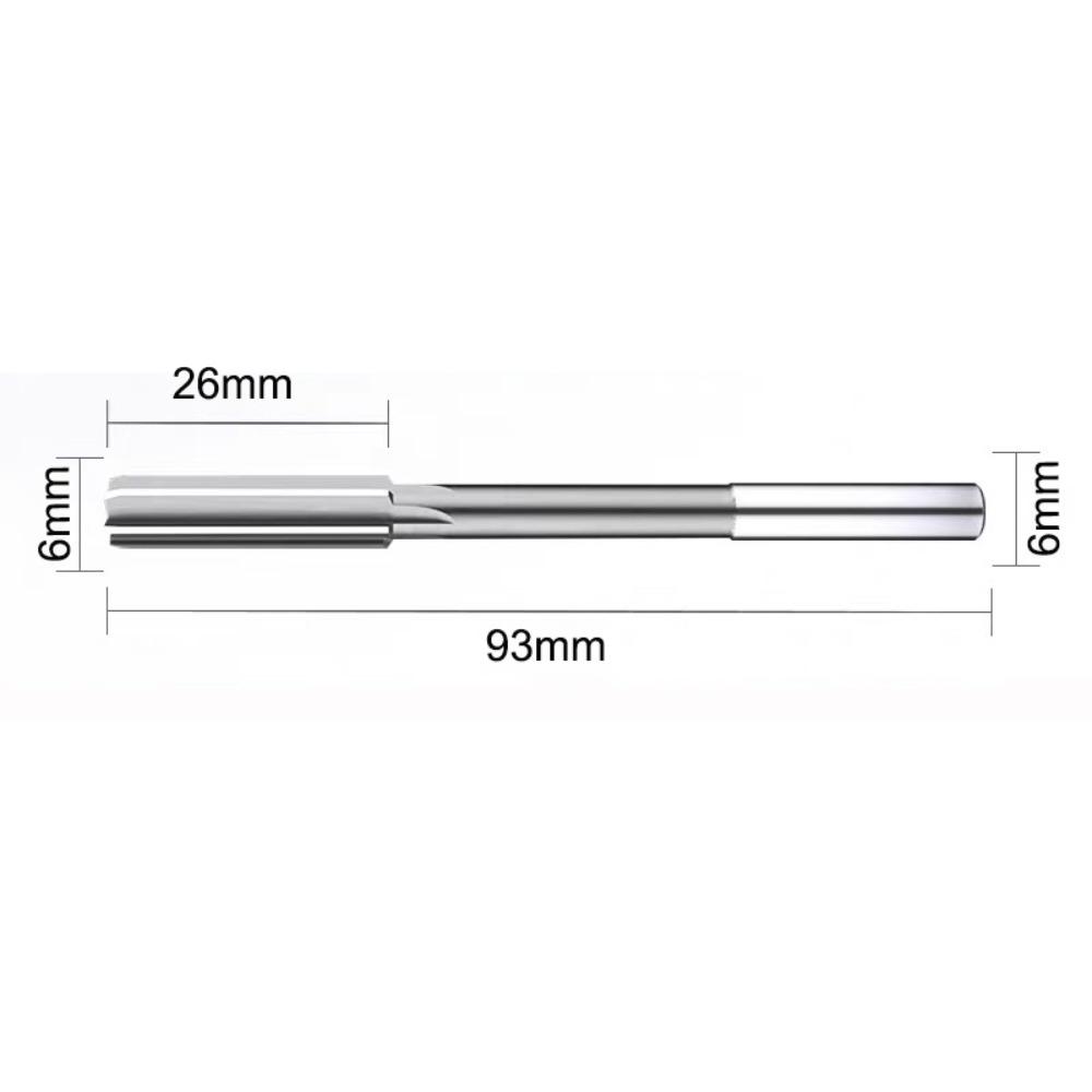 Shank Diameter Chucking Reamer Straight Flute Machining Tool Tool H7 Reamer Metal Machining