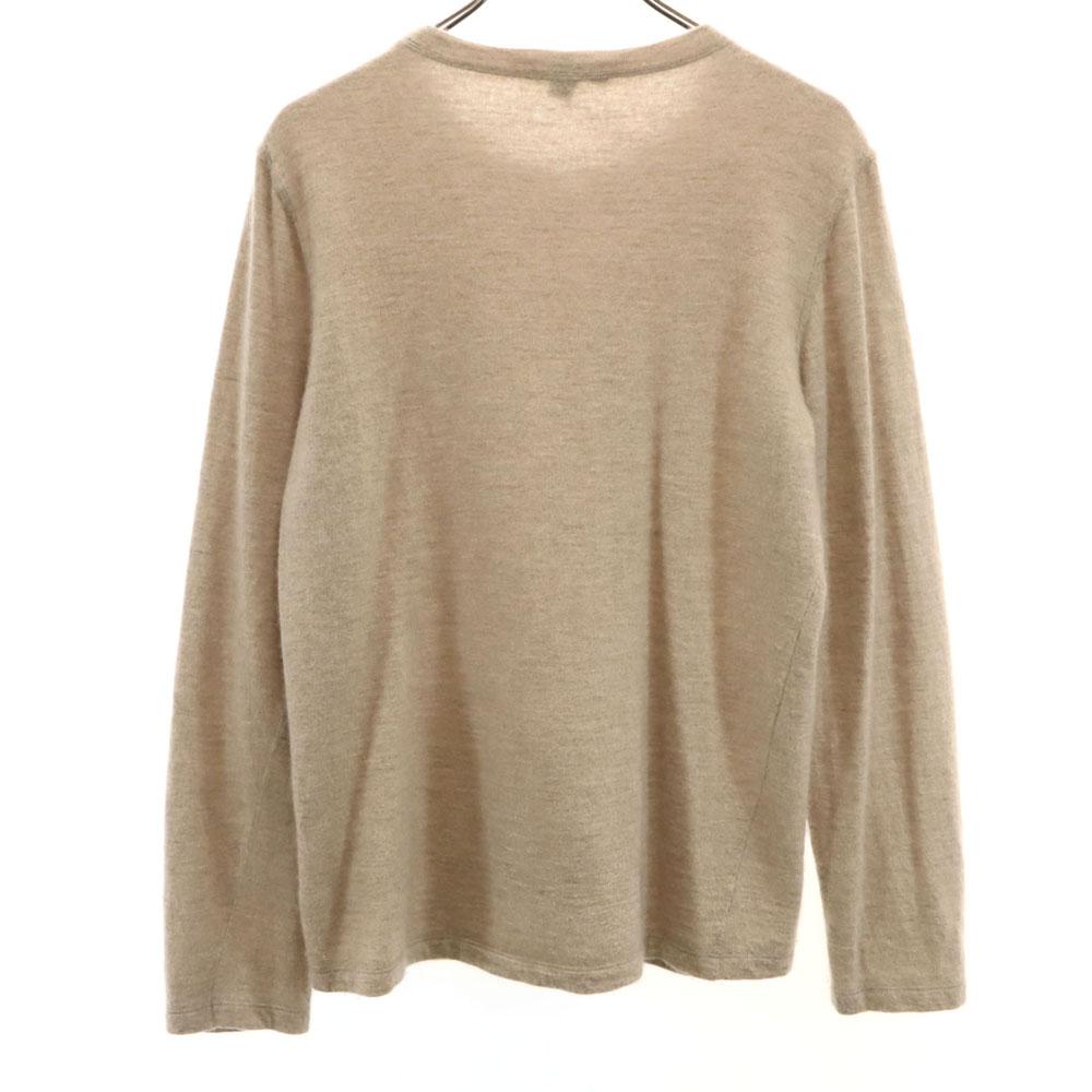 Louis Vuitton Сделано в Италии Свитер с длинным рукавом из кашемировой смеси M Коричневый Женский Б/у