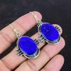 Lapis Lazuli Earrings Genuine Gemstone Earring Handmade Jewelry 925 Sterling Silver Earring Very Pretty Dangle Drop Earring Gifts For Mother