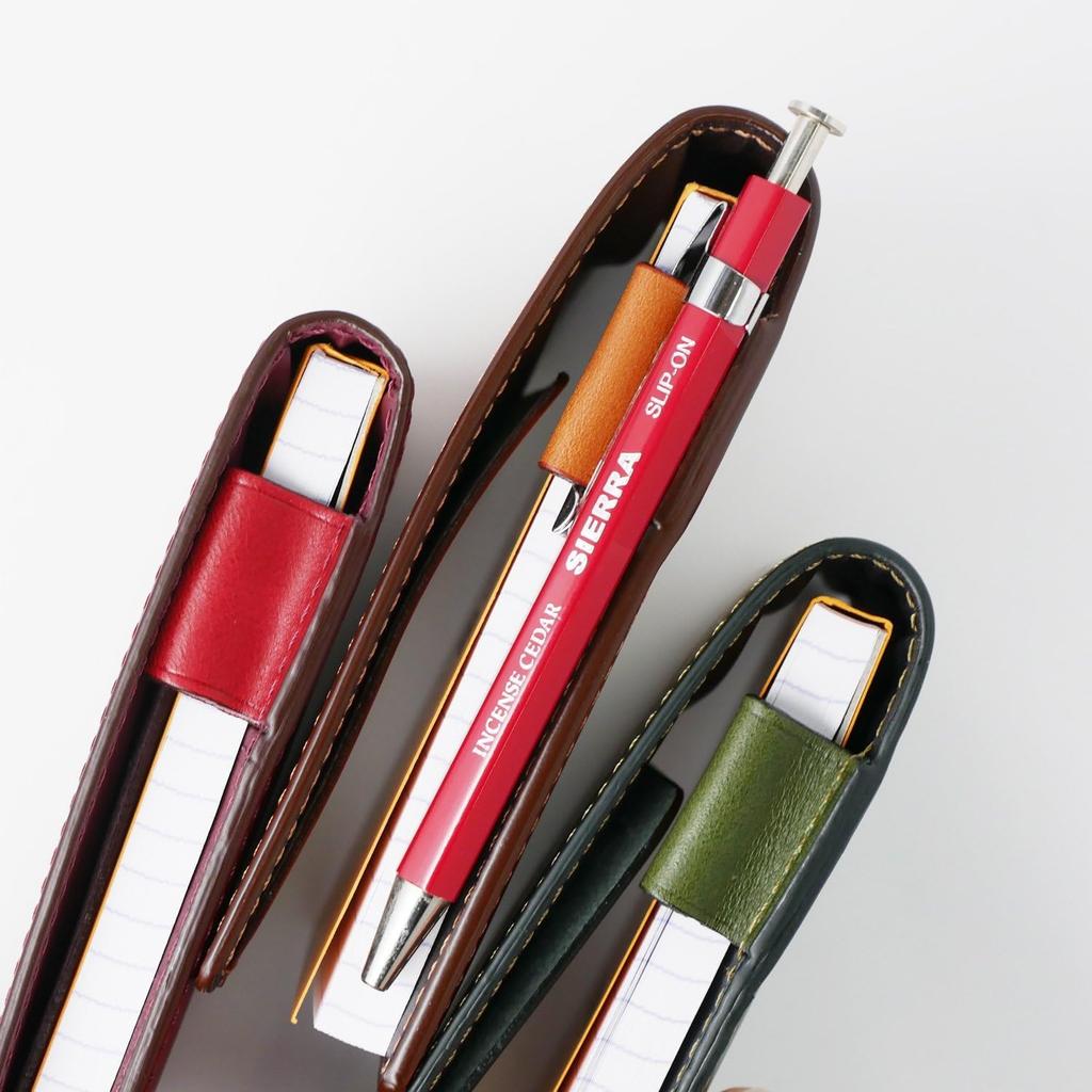 Слип-он обложка для блокнота Rio RHODIA #11 Шоколадный (A-IOL-2807) Итальянская кожа формата А7 Простой подарок