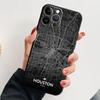 Чехол для телефона для Iphone 14 13 12 11 Pro Max Mini Xs Max Xr X 7 8 Plus 6s, мягкий силиконовый чехол Fundas World City Map Travel