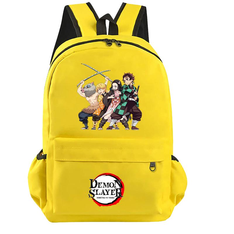 Anime Cartoon Printing Laptop Bagpack Teenage Backpack Unisex School Bags for Boys Girls Back To School Mochilas Rucksack