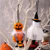 4pcs/set Hanging Halloween Decoration Pendant Pumpkin Black Cat Ghost Skeleton Halloween Home Party Small Pendants