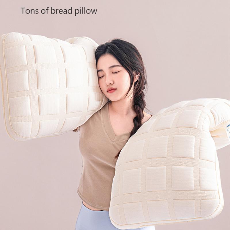 1 шт. Не сворачивайте подушку для хлеба, не деформируйте домохозяйство, студенты, одиночный анти-боковой сон, чтобы помочь вам спать, подушка для шейного отдела позвоночника