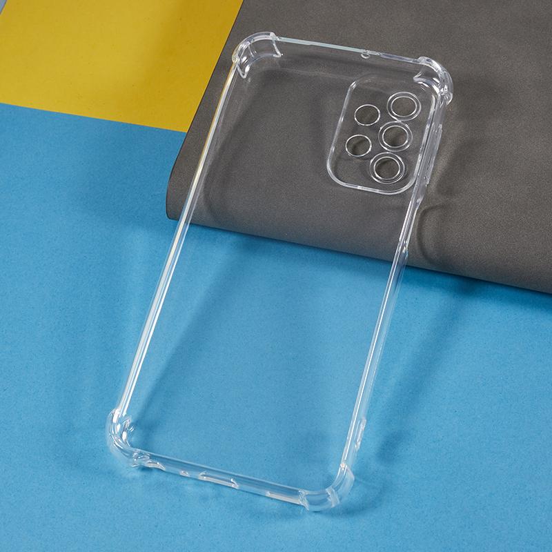 Чехол для телефона для Samsung Galaxy A23 4G/A23 5G (Глобальная версия) Усиленные углы Противоударный ТПУ Прозрачный чехол