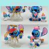 Набор фигурок Stitch из ПВХ с оригинальным дизайном для коллекционеров и в качестве подарка