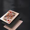 Высококачественный игровой набор: 1 колода водонепроницаемых и износостойких игральных карт из розово-золотой фольги PET с 50 круглыми реквизитами