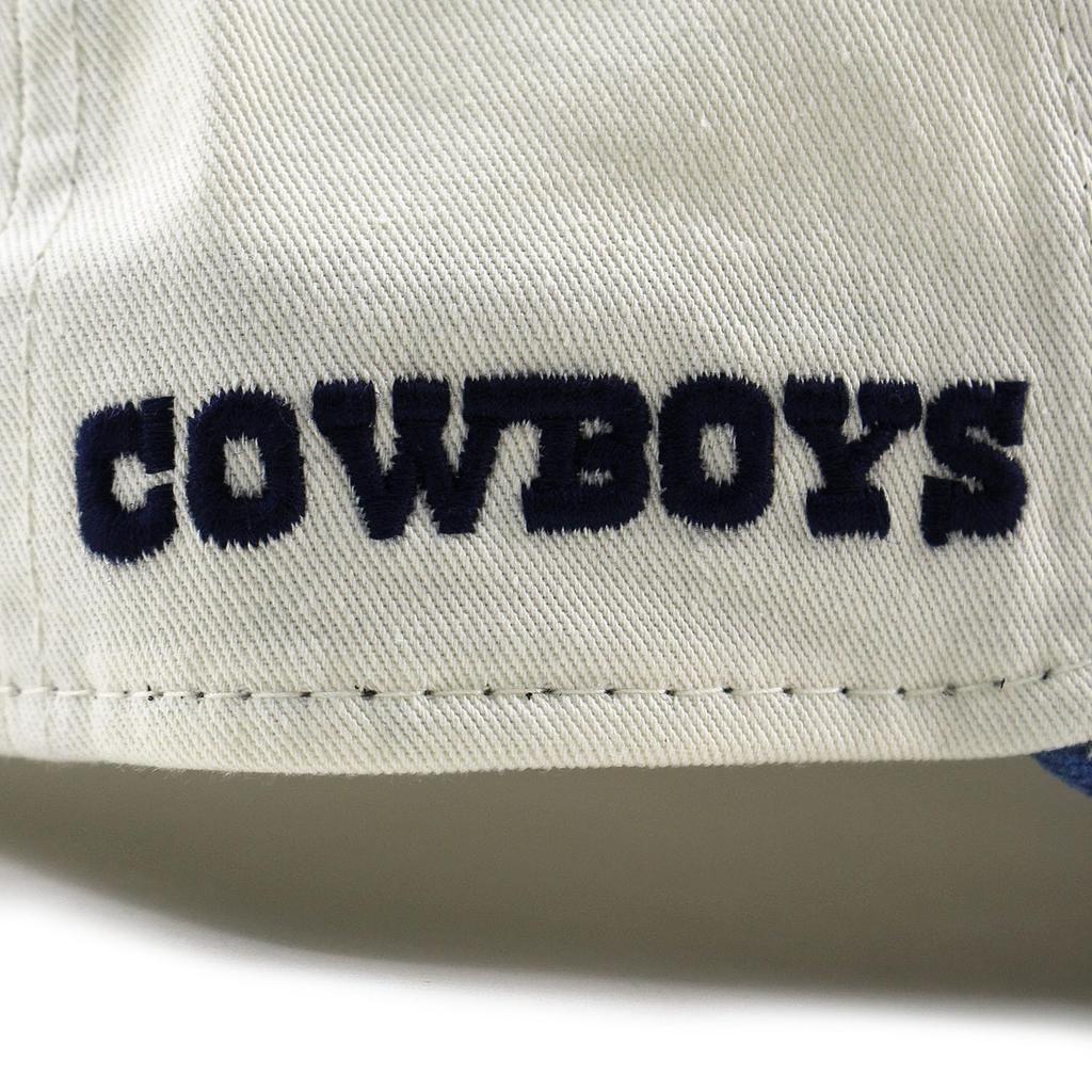 9TWENTY Кепка с ремешком Dallas Cowboys NFL CLASSIC SIDESCRIPT STRAPBACK CAP DALLAS COWBOYS 920 Шляпа НИЗКИЙ ПРОФИЛЬ Кремовый [New Era]