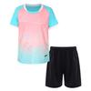 2 шт., детский спортивный костюм для бега для мальчиков, топ с круглым вырезом, топ с короткими рукавами и шорты на шнурке, комплект из 2 шт.