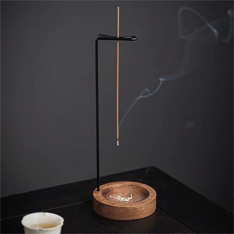 Stable Base Incense Stand Wooden Incense Tray Creative Incense Stick Holder Home Ornament