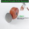Портативная ручная точилка Двусторонняя алмазная точилка для камней Наружная точилка Подходит для всех ножей