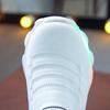 Children Baby Girls Boys Letter Mesh Led Luminous Socks Sport Run Sneakers Casual Shoes