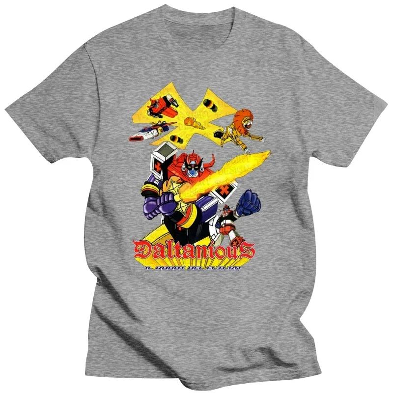Mens New Clothing Summer DALTANIOUS SUPER ROBOT CARTOON TSHIRT PER UOMO E BAMBINO Casual Brand Clothing Cotton Fashion Shirts