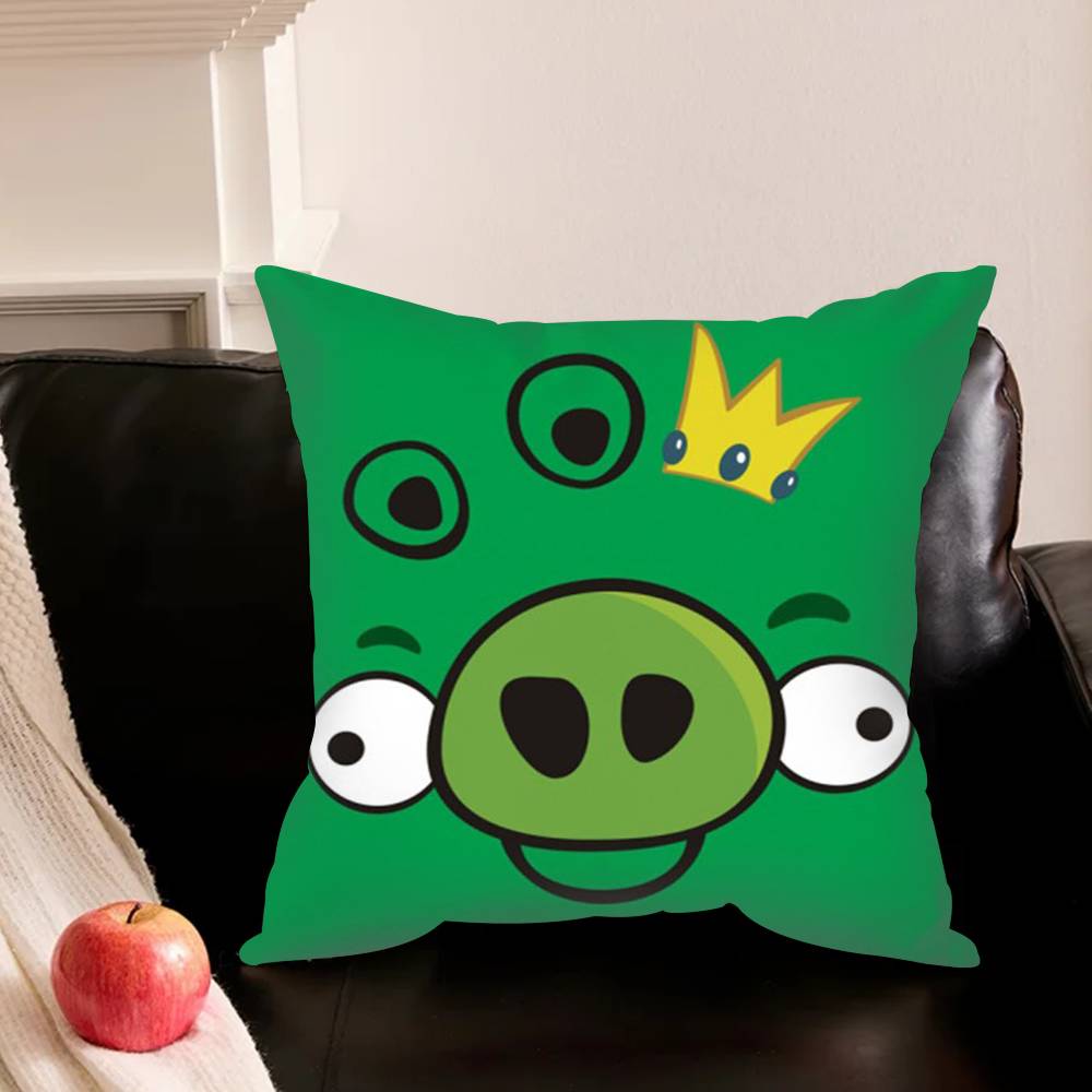 B-Bird Game A-Angry-Y B-Bird-S Pillowcase Living Room Sofa Cushion Cover Bedroom Room Bed Pillow Cover Home Decoration