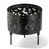 Naturehike Camping Fire Pit, Compact, Iron, with Storage Bag, Flame and Heat Resistant, Outdoor Stove, BBQ, Garden Heater