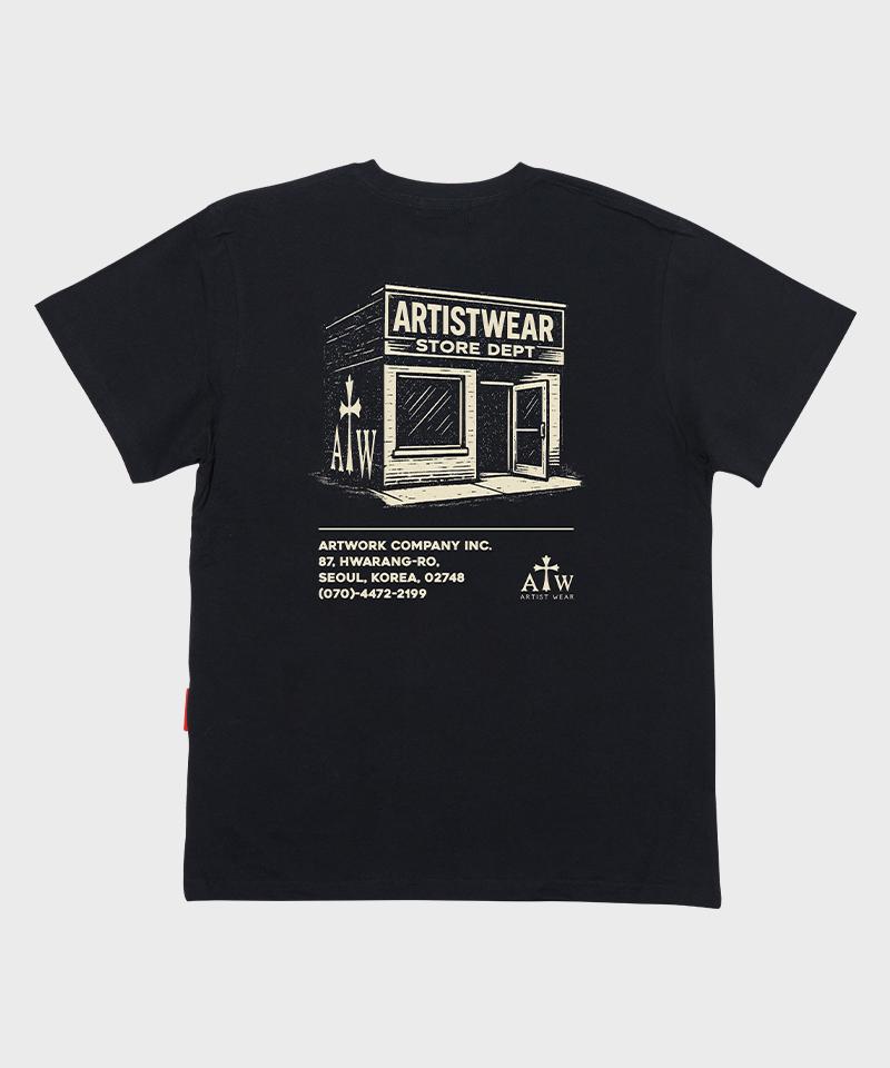 ARTISTWEAR [Atw] Фирменная футболка с коротким рукавом