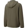 Adidas Однотонная удобная повседневная куртка с капюшоном на молнии унисекс куртки оливково-зеленого цвета JN8453