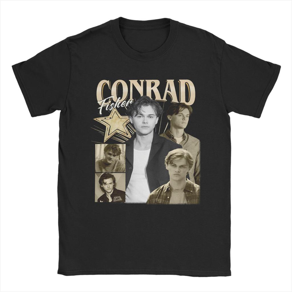 Conrad Fisher Bootleg T Shirt The Summer I Turned Pretty T-Shirts Short Sleeve Tshirt Beach 100% Cotton O Neck Oversized Tees