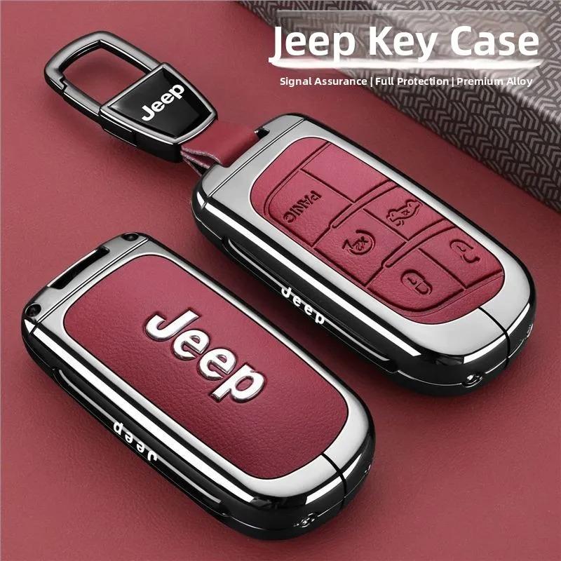 Для Jeep WK2 KL BU MP Renegade Grand Cherokee Dodge Ram Charger Challenger Chrysler 300C Journey Чехол-футляр для 5-кнопочного автомобильного ключа