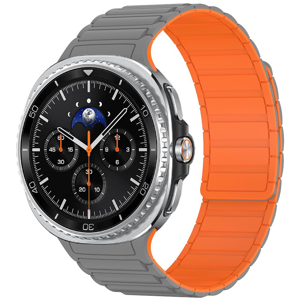 Ремешок без зазора для Samsung Galaxy Watch 8 Classic 46 мм/Watch8 44 мм 40 мм Магнитный силиконовый ремешок-браслет