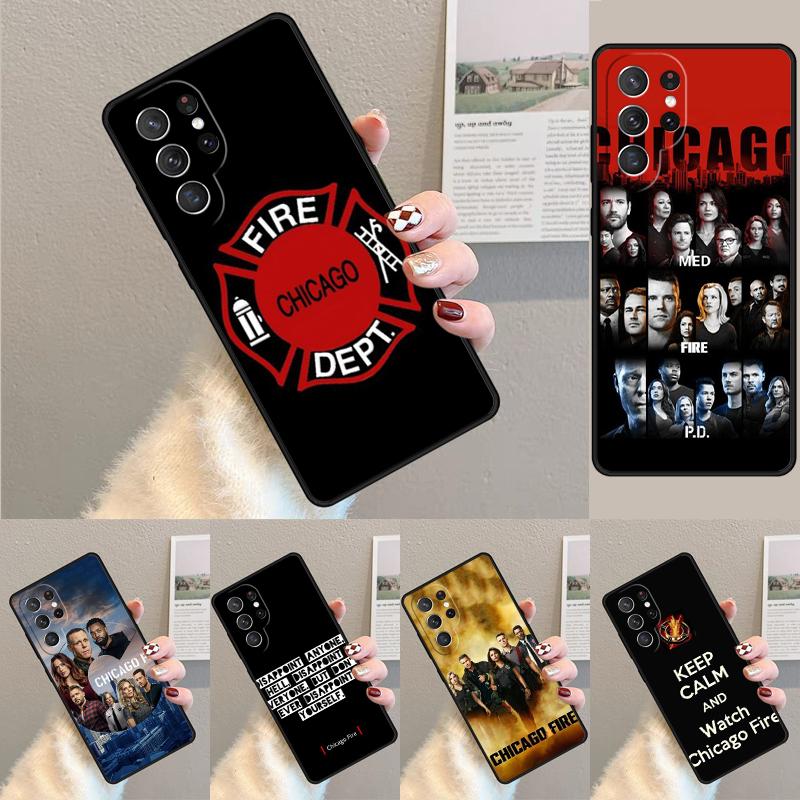 Чехол для телефона с изображением сериала Chicago Fire для Samsung Galaxy note 10 pro S26 Ultra S23 S24 FE S25 S21 S22 PLUS ударопрочный