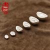 S999 Sterling Silver Beads: DIY Bracelet & Necklace Accessories, Ancient Method Pure Silver for Luck.
