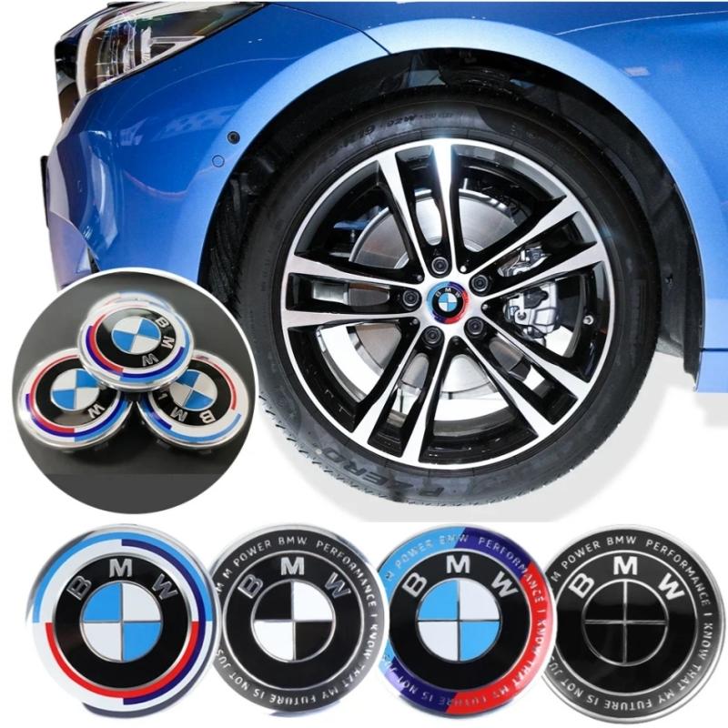 Hot For BMW M 4pcs 56mm 68mm Car Styling Wheel Center Hub Cap Auto Rim Covers for BMW E36 E46 E53 E90 E60 E61 E93 E87 X1 X3 X5 F30 F20 G30