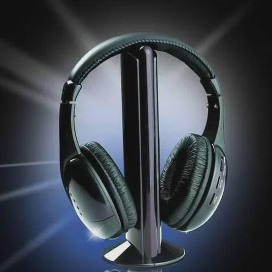 MH2001 Пять беспроводных наушников с микрофоном — высокое качество звука, мощные басы для компьютера и телевизора