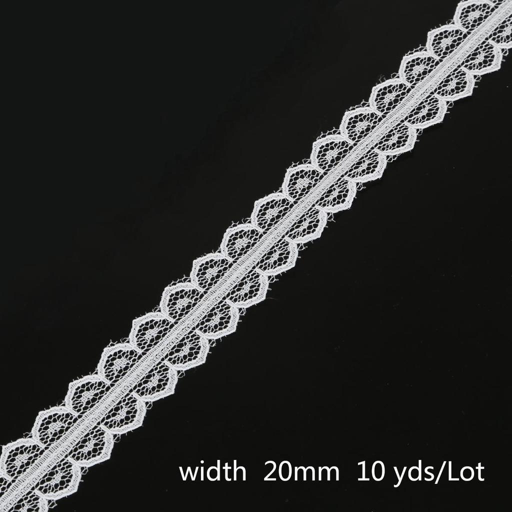 10 ярдов красивая кружевная лента для одежды, свадебное украшение, аксессуары для рукоделия «сделай сам»