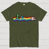 Rainbow Kart Cotton Summer Casual Cool Loose T-Shirt