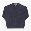 MaiSon KitSune Bold Fox Head Patch V Neck Men S Cardigan Om00502kt1099