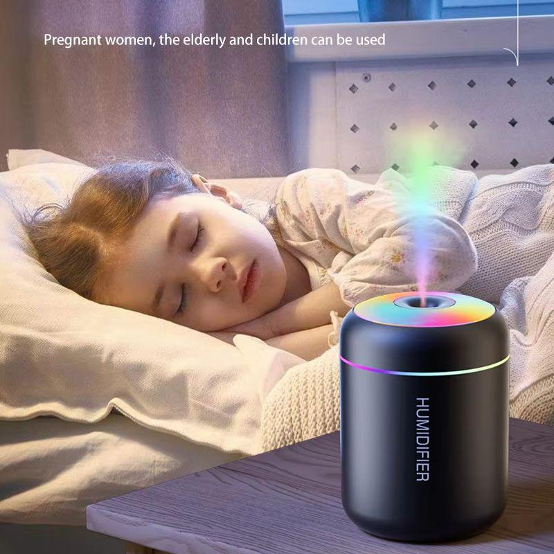 Mini Car Air Humidifier USB Electric Aroma Diffuser Essential Oil Purifier Aromatherapy Mist Maker Lights In Car Home