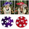 Cartoon Mushroom Plush Hat Plush Cosplay Headgear Cute Roleplaying Photo Hat  Photo Session