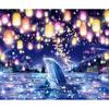 5D DIY Алмазная картина "Любовь дельфины" 3D Набор для вышивания Крестом Мозаика Декор подарок