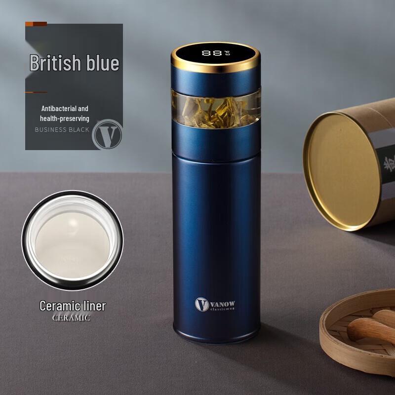 Vanow Smart Tea Infuser Thermos with LED Display