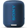 Sony Wireless Portable Speaker Waterproof, Dustproof, Bluetooth Compatible, Deep Bass, with Mic, Lightweight and Compact, 2019 Model, Blue, SRS-XB12