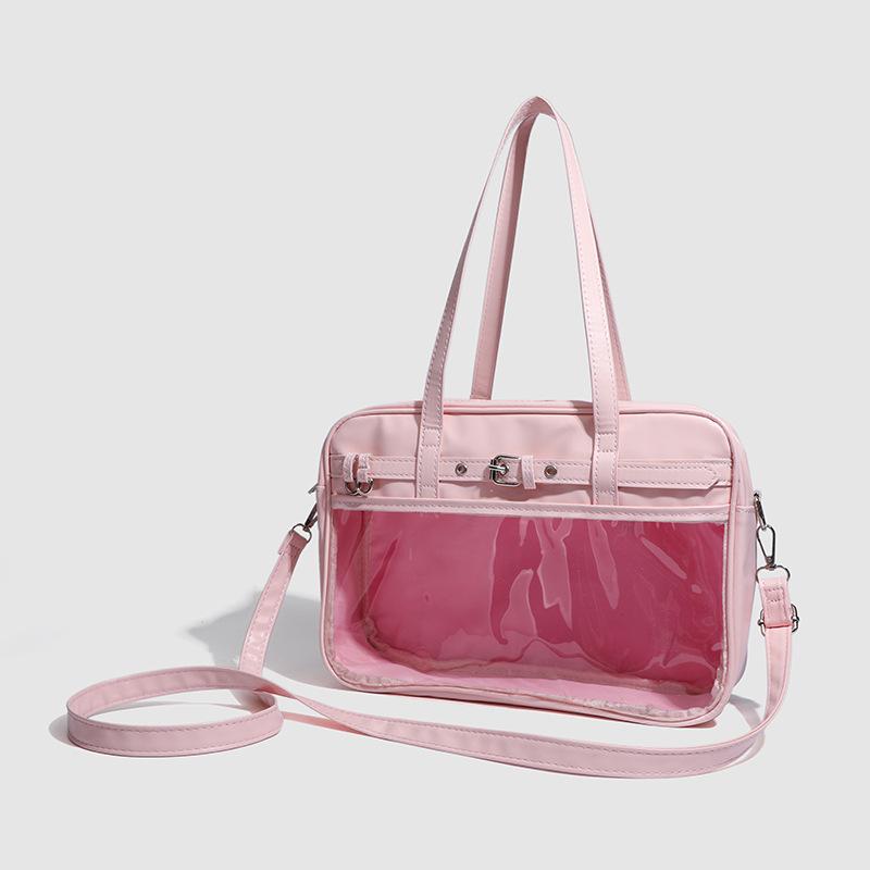 Niche sweet and cool style tote bag women's new large-capacity shoulder bag travel handbag messenger fashion
