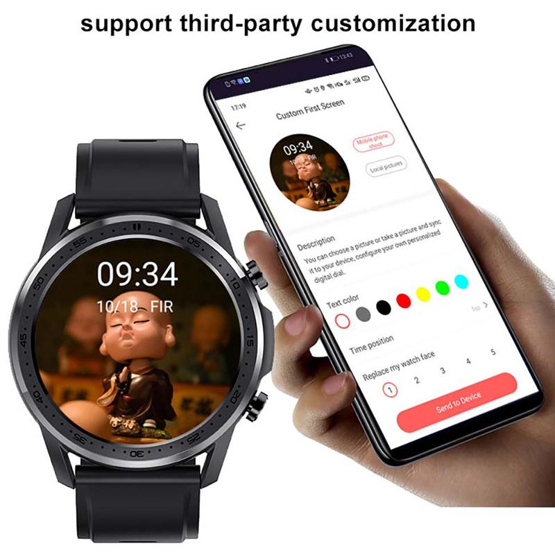 Спортивные часы, умные часы для мужчин и женщин, умные часы, монитор сна, спортивные часы для фитнеса, полный сенсорный экран, умные часы для Android IOS Huawei