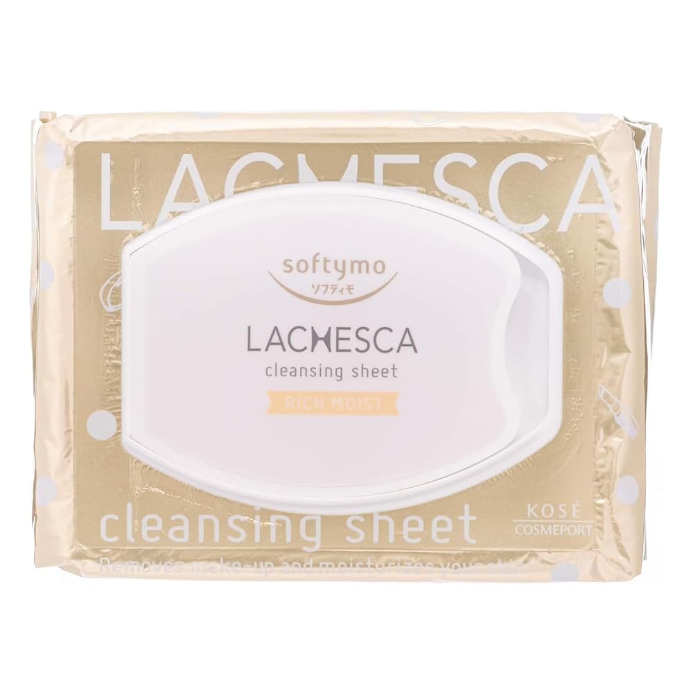 Softymo KOSE Lacheska Cleansing Moisturizing Sheets Rich Moisture 50 sheets x 2 packs with bonus