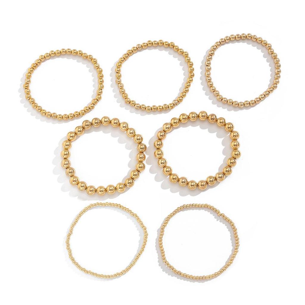 Набор браслетов CCB из бисера и геометрических фигур в европейском и американском стиле