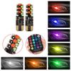 Led T10 Rgb Автомобильный габаритный фонарь 12 В Rgbw Cob Светодиодная лампа для чтения с автоматической атмосферной лампой с пультом дистанционного управления