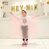 Children Boy Girl Rainwear Waterproof Hooded Rain Coat Outwear Poncho Raincoat Cover Up for Kids 100 To 160cm Height