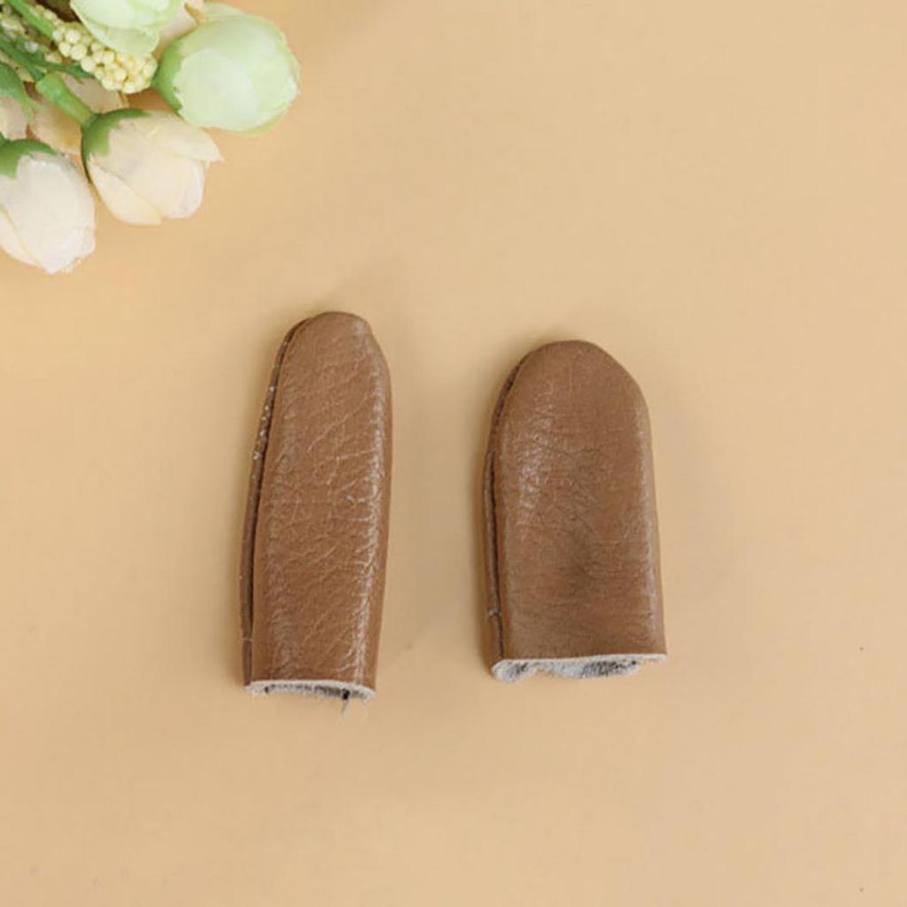 Игла для валяния из искусственной кожи, наперсток, защита для пальцев, ручной инструмент для шитья