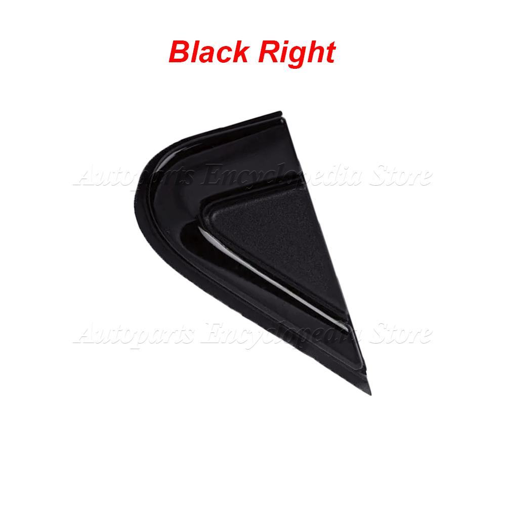Car Black Front Window Triangle Plate Triangle Garnish Cover Panel Replacement 68083130AD 68083131AD For Dodge Dart 2012-2016